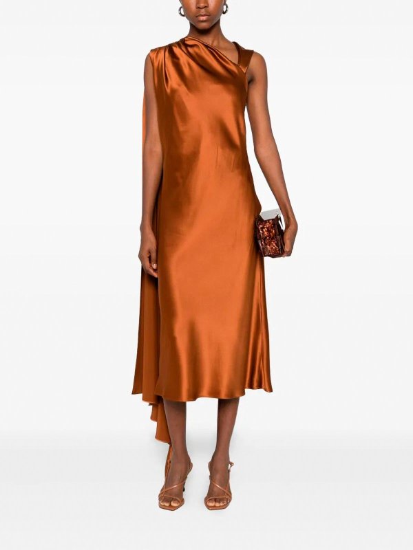 Max Mara: Cocktailkleider online - Cocktailkleid - Bronze