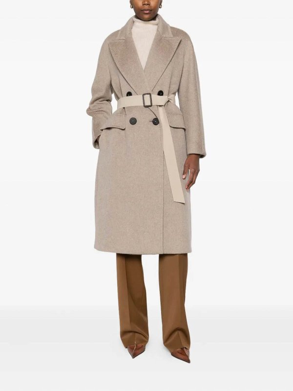 Max Mara: knee length coats online - `Maxmara Atelier` Coat