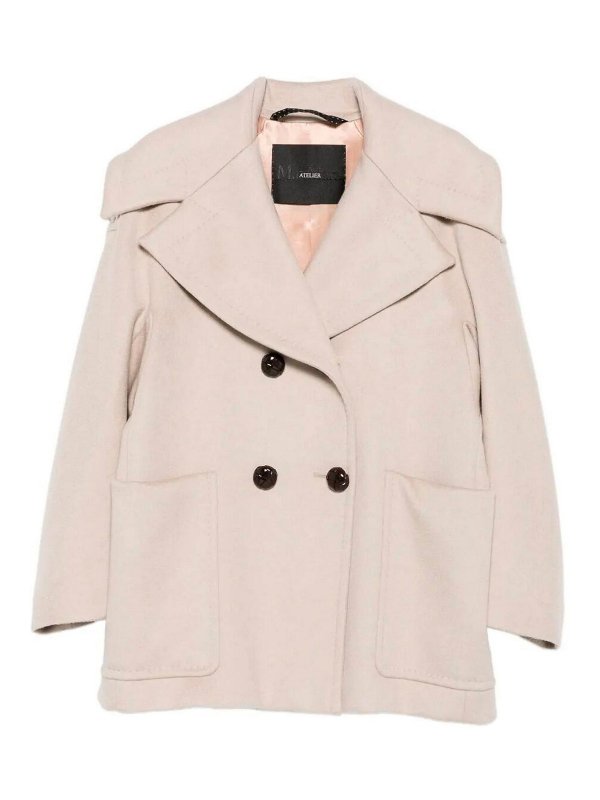 Max Mara: knee length coats - `Maxmara Atelier` Jacket