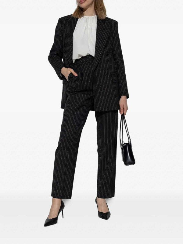 Max Mara: blazers online - Pinstripe Jacket