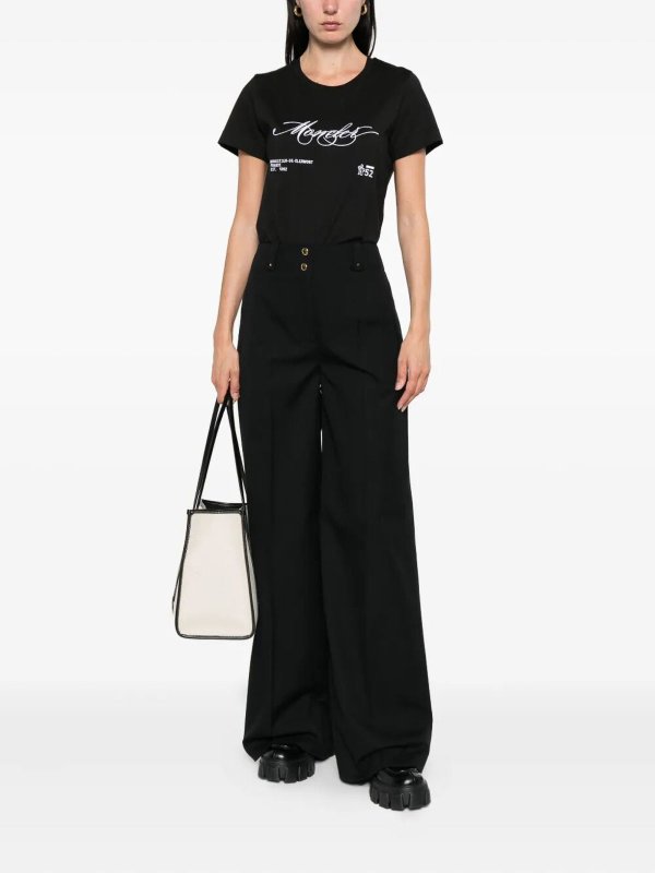 MONCLER: Camisetas online - Camiseta - Negro