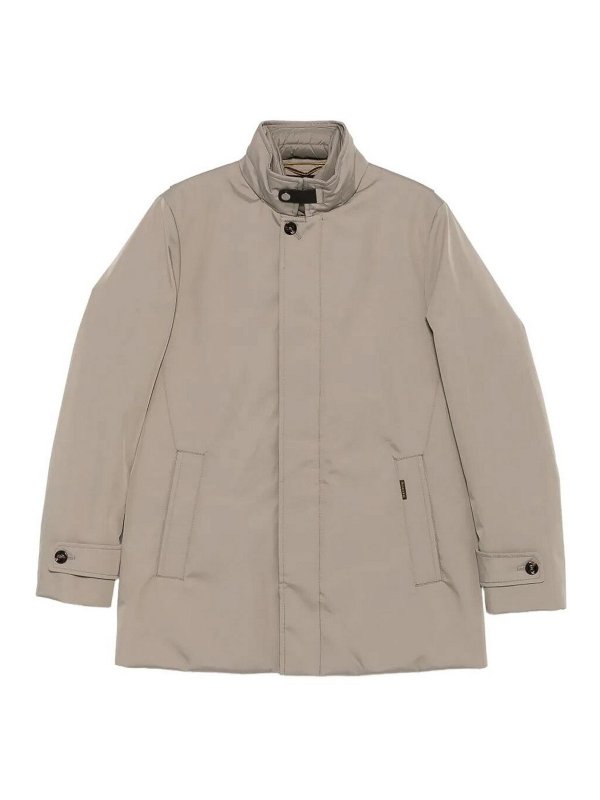 MOORER: Vestes casuals - Veste Casual - Taupe