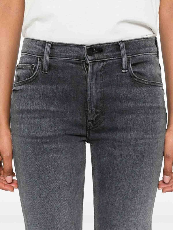 ストレートジーンズ - グレー shop online: MOTHER