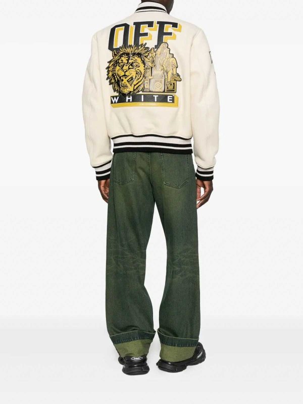 OFF-WHITE: Casualjacken online - Casualjacke - Creme