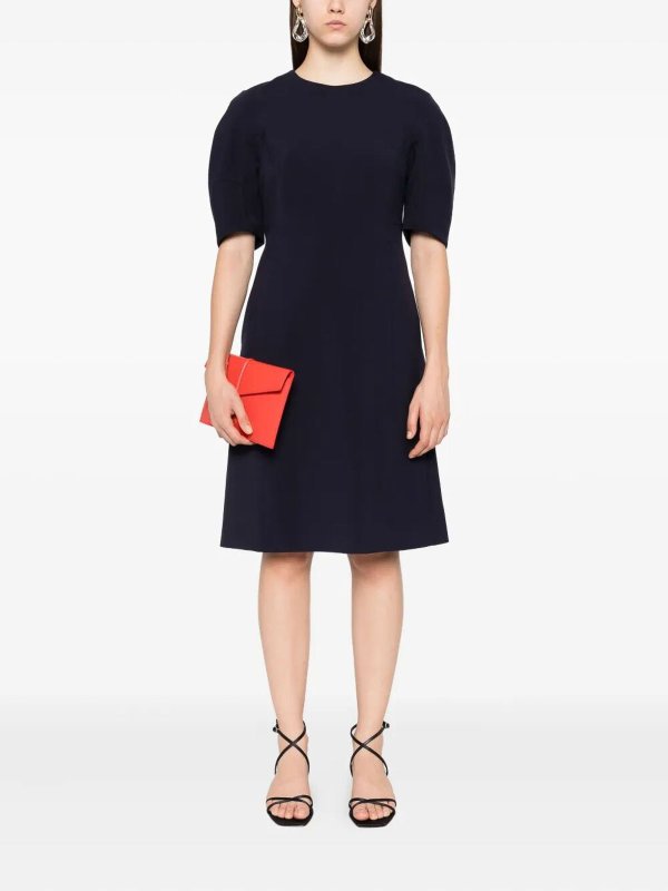 PESERICO: ニーレングスドレス online - 膝丈ドレス - ブルー