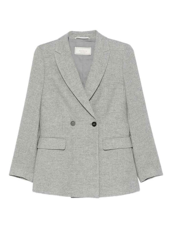 PESERICO: Blazer - Blazer - Grau