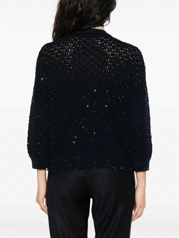 The Best Shops PESERICO: クルーネック - クルーネック - ブルー