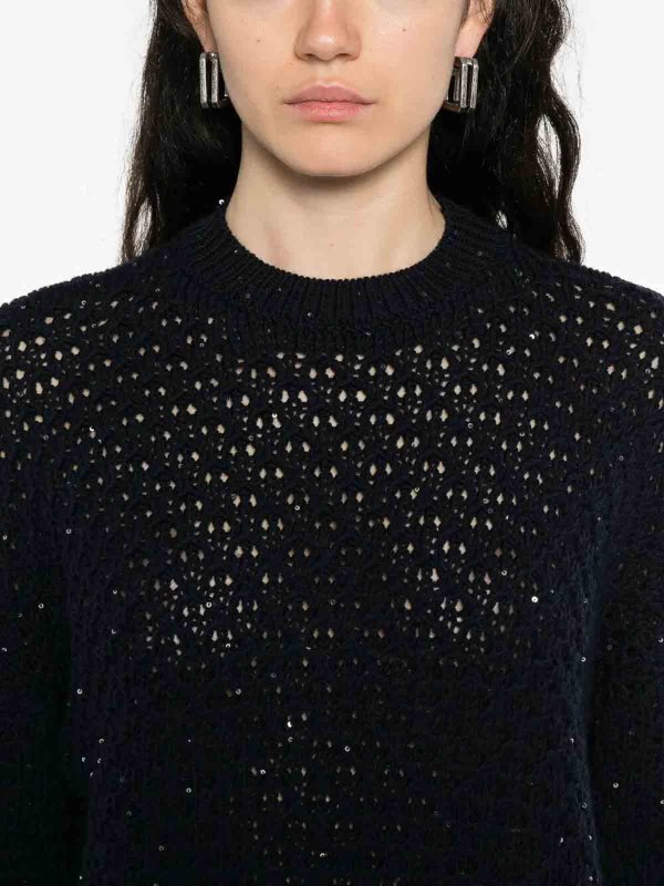 PESERICO buy online クルーネック - ブルー