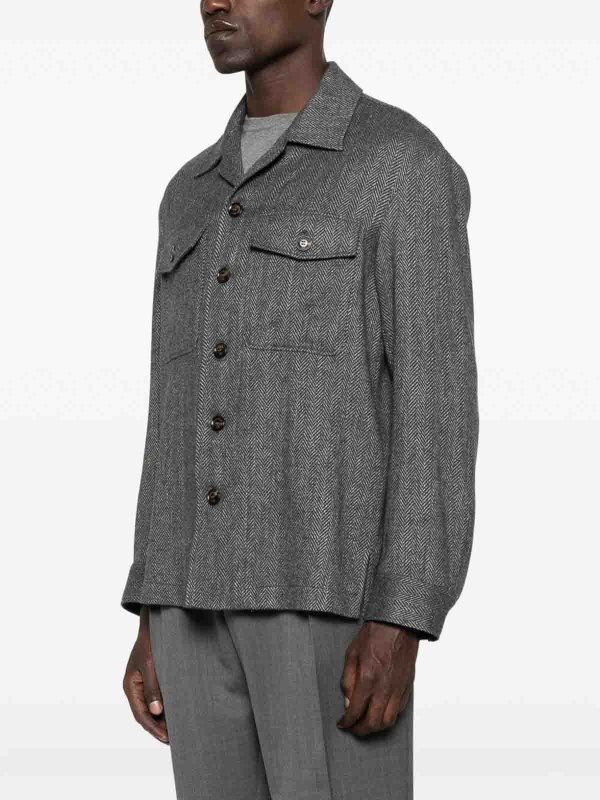 The Best Shops PIACENZA 1733: Vestes de costume - Blazer - Gris