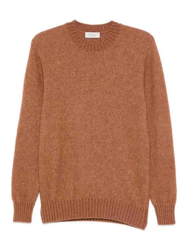 PIACENZA 1733: crew necks - Long Sleeve Crew-Neck Sweater