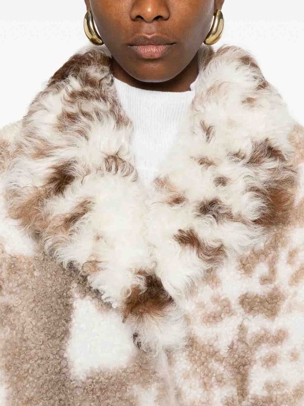 The Best Shops PRADA: Fur & Shearling Coats - Shealing Jacket