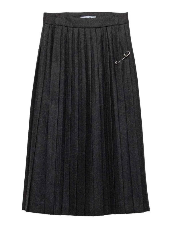 PRADA: Knee length skirts & Midi - Midi Skirt