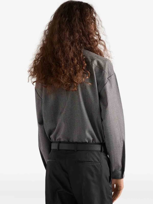 Wool Shirt Jacket shop online: PRADA