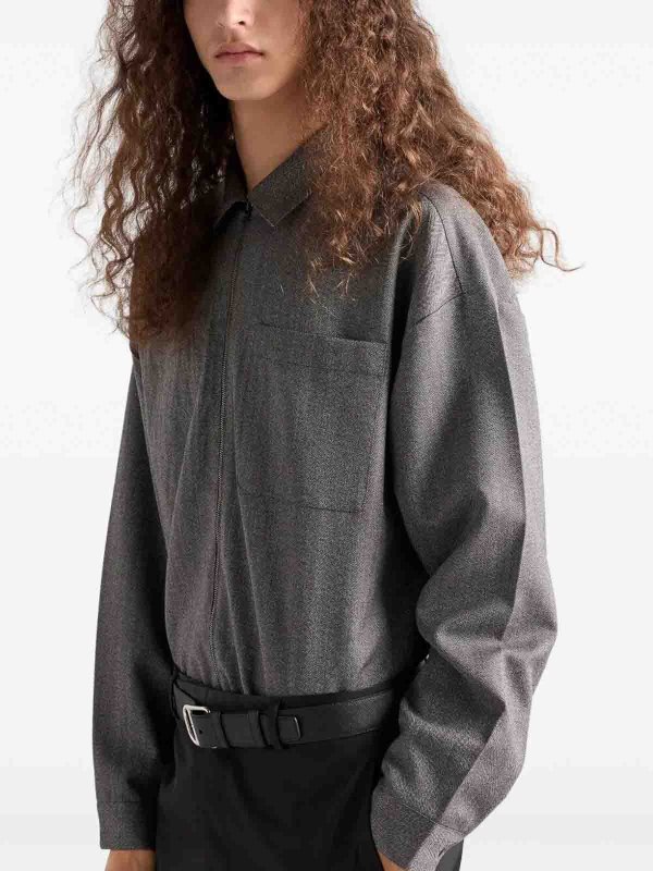 PRADA buy online Wool Shirt Jacket