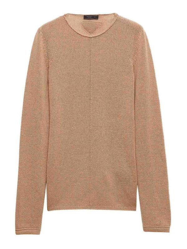 PRADA: crew necks - Cashmere Crew-Neck Sweater