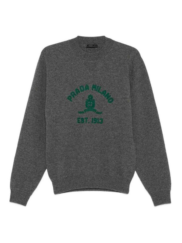 PRADA: crew necks - Cashmere-Wool Sweater