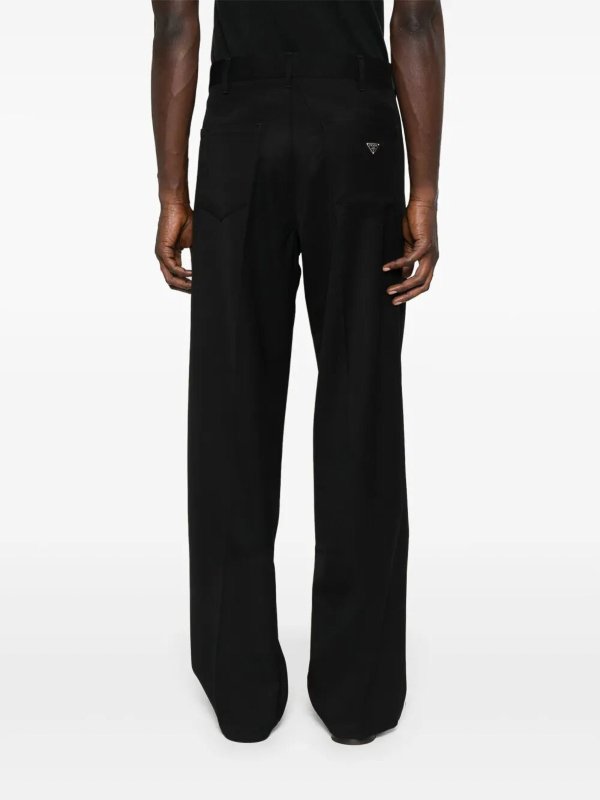 The Best Shops PRADA: casual trousers - Wool Pants