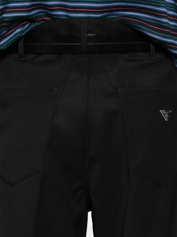 Wool Pants shop online: PRADA