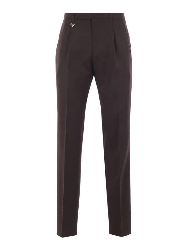PRADA: casual trousers - Wool Pants