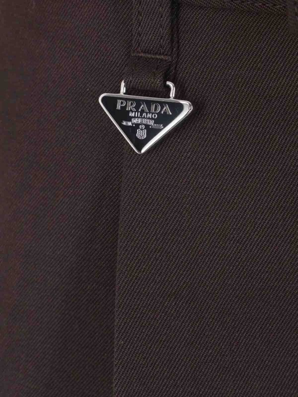 The Best Shops PRADA: casual trousers - Wool Pants