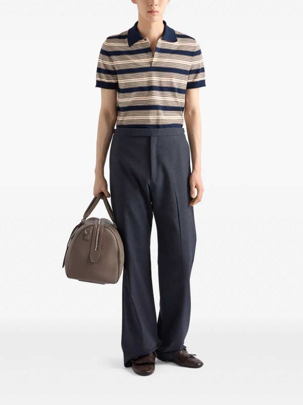 PRADA: polo shirts online - Cotton Polo Shirt