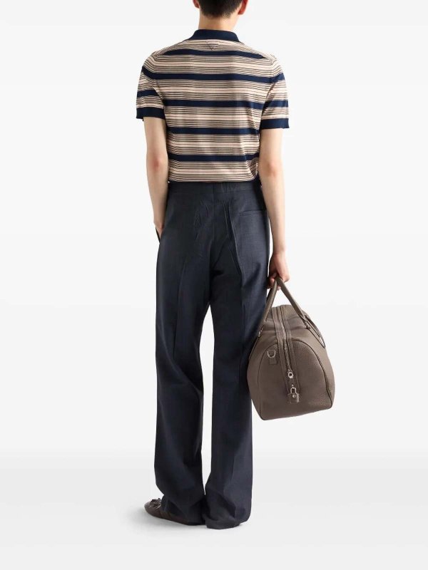 Cotton Polo Shirt shop online: PRADA