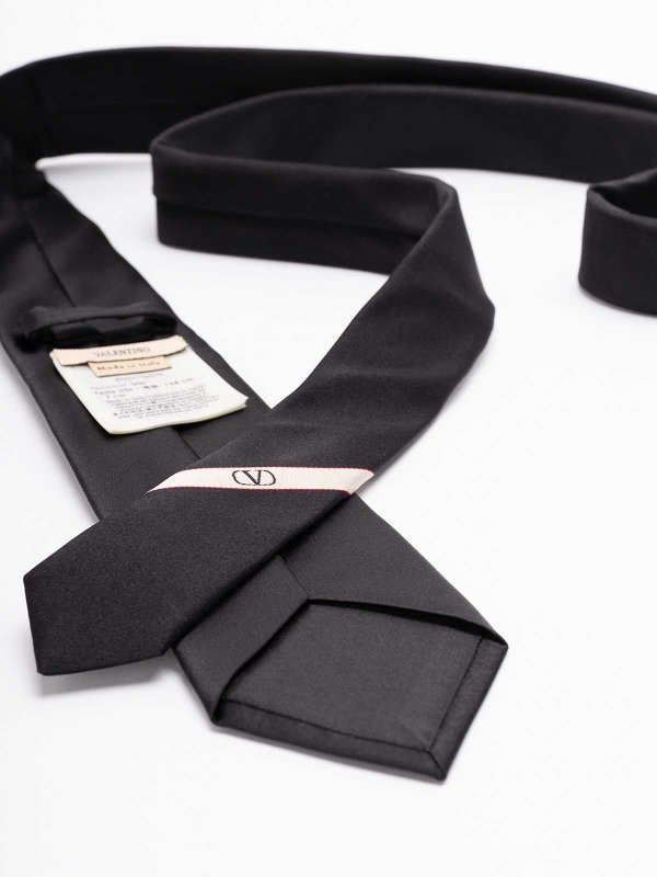 The Best Shops VALENTINO GARAVANI: ties & bow ties - `Metal Vlogo` Tie