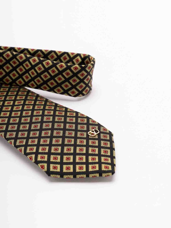 VALENTINO GARAVANI: Cravates & noeuds papillon online - Cravate - Noir