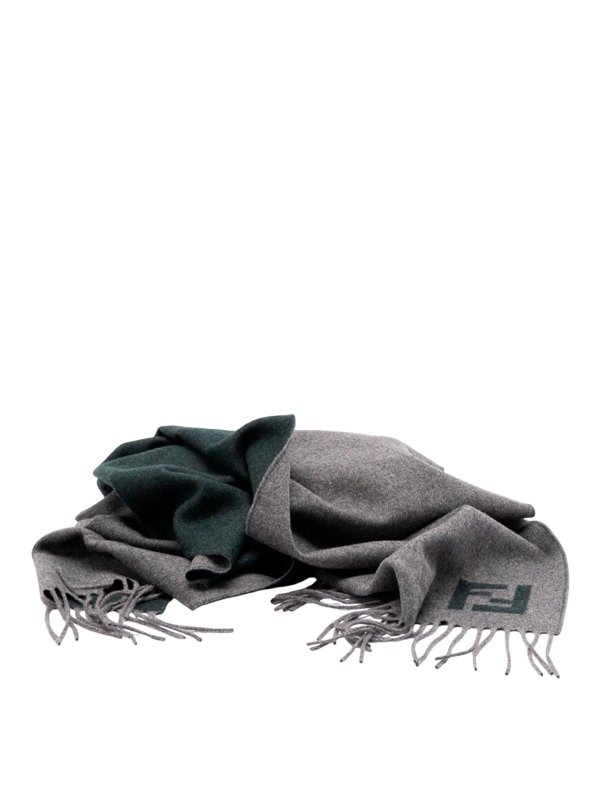 FENDI: scarves - `Double Ff` Scarf