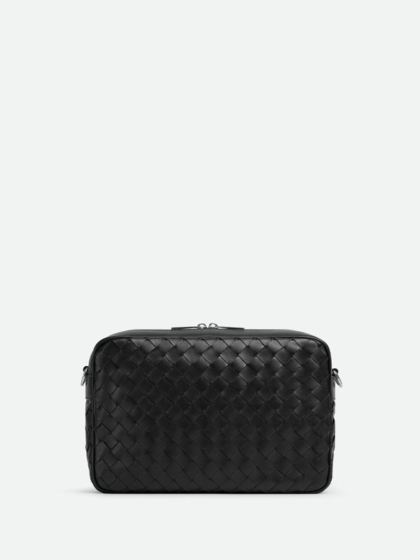 クロスボディバッグ - 黒 shop online: BOTTEGA VENETA