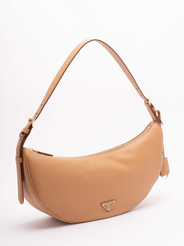 The Best Shops PRADA: shoulder bags - ` Demi-Lune` Large Shoulder Bag
