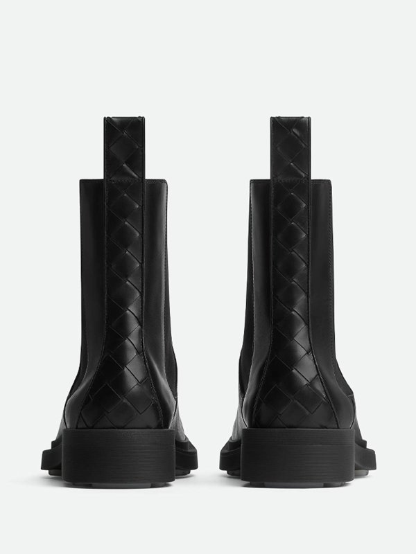 The Best Shops BOTTEGA VENETA: ブーティー - アンクルブーツ - 黒