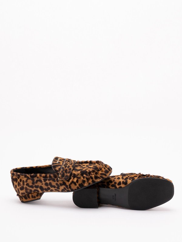 Leo Printed Loafers shop online: PRADA