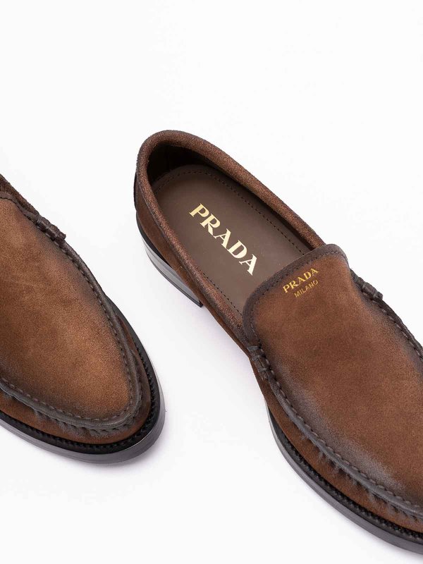 PRADA buy online Suede Loafers