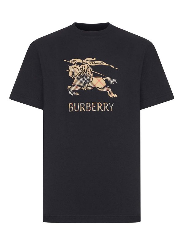 BURBERRY: Camisetas - Camiseta - Negro