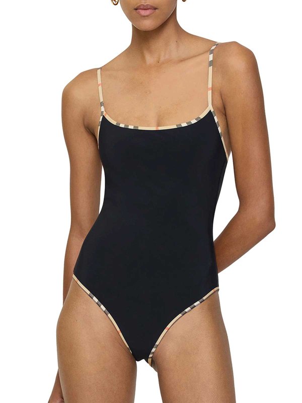 BURBERRY: Badeanzüge online - Badeanzug - Schwarz