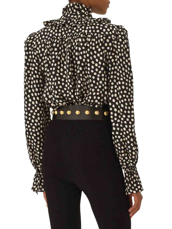 ブラウス - 黒 shop online: CHLOE
