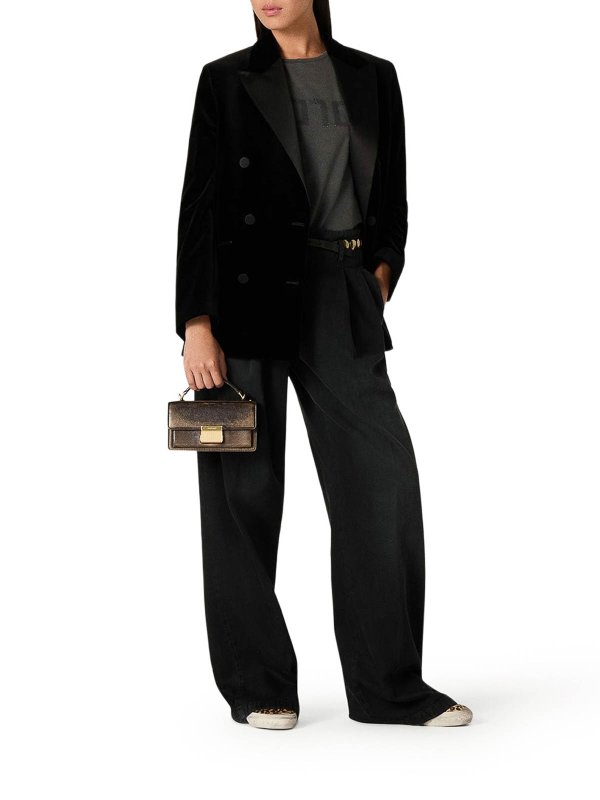 GOLDEN GOOSE: カジュアルトラウザー online - カジュアルパンツ - 黒