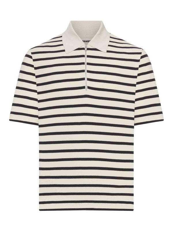 JIL SANDER: polo shirts - Short-Sleeved Polo Shirt