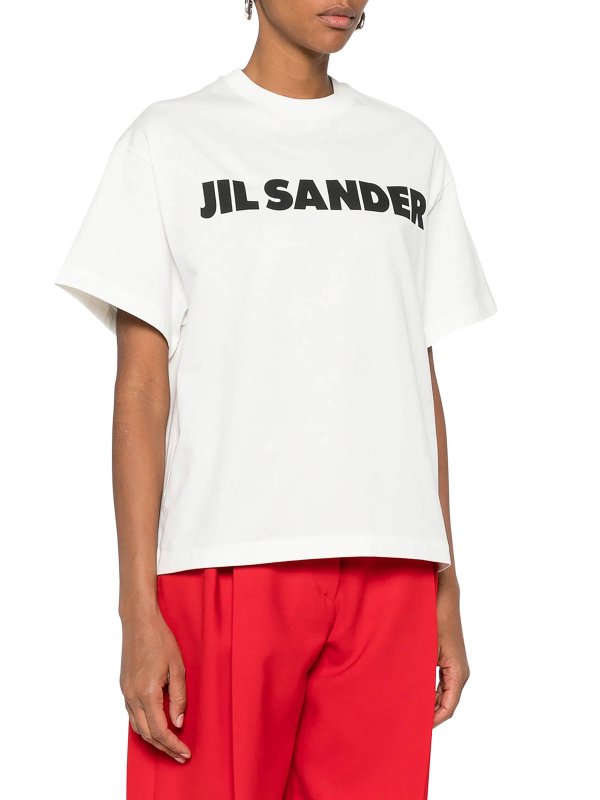 The Best Shops JIL SANDER: T-shirts - T-Shirt - Blanc