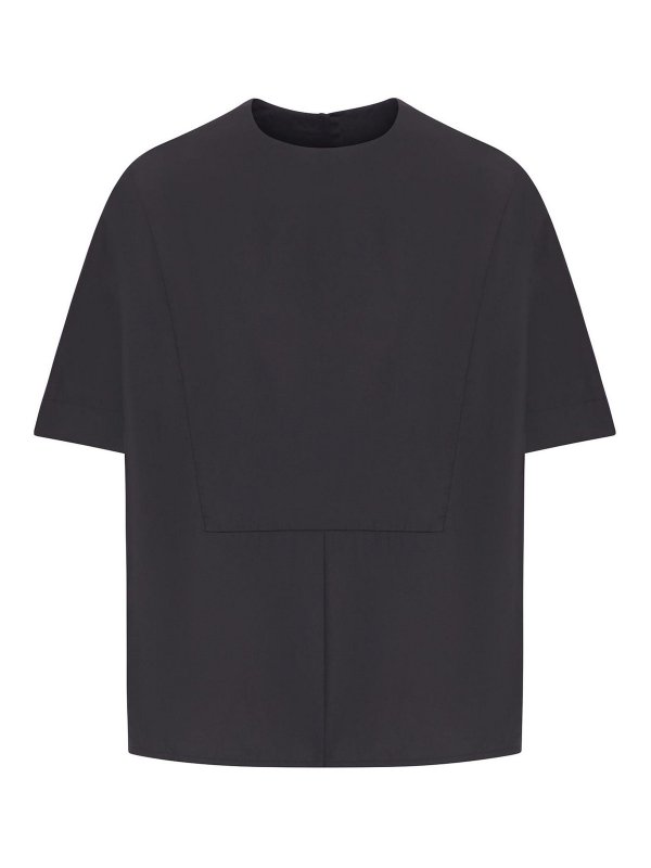 JIL SANDER: クルーネック - クルーネック - 黒