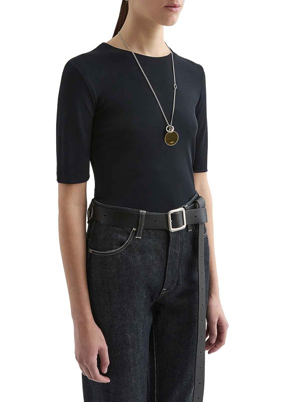 The Best Shops JIL SANDER: T-shirts - T-Shirt - Schwarz