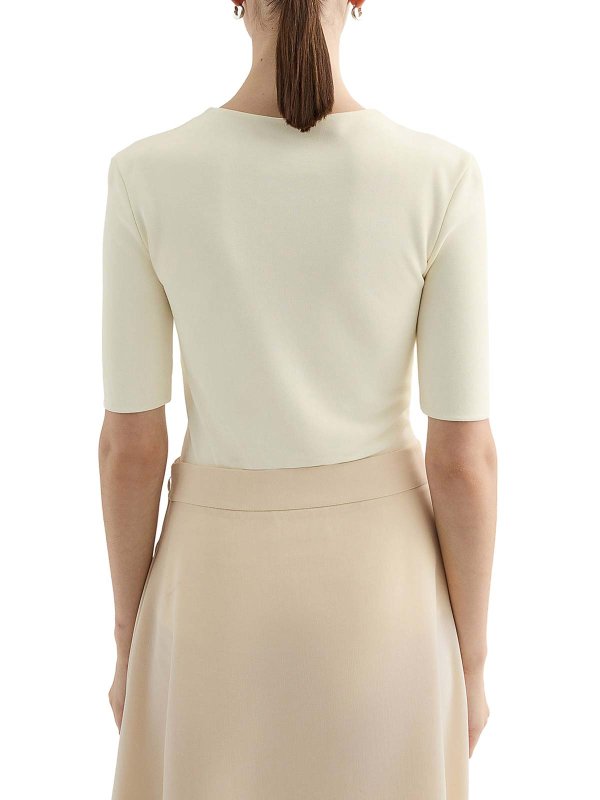 The Best Shops JIL SANDER: T-shirts - T-Shirt - Blanc