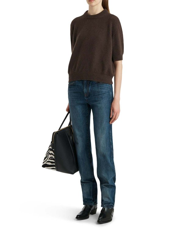 KHAITE: jeans dritti, a sigaretta online - Jeans Danielle