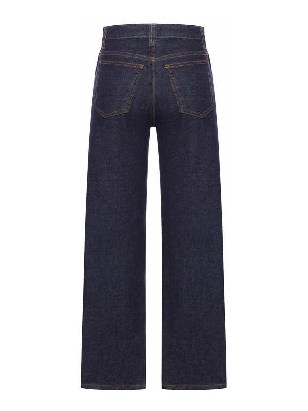 KHAITE: Straight Leg Jeans online - Straight Leg Jeans - Blau