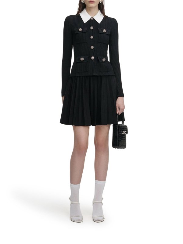 Self Portrait: Vestidos cortos online - Vestido Corto - Negro