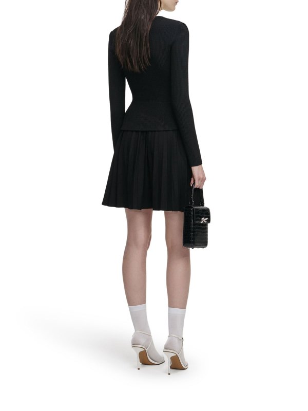 Vestido Corto - Negro shop online: Self Portrait