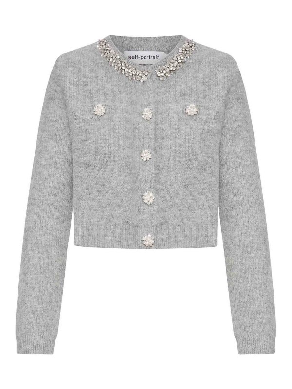 Self Portrait: Cárdigans - Cárdigan - Gris