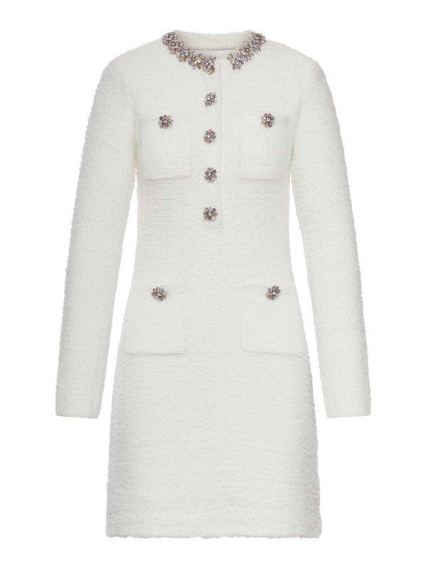 Self Portrait: Robes courtes - Robe Courte - Couleur Chair