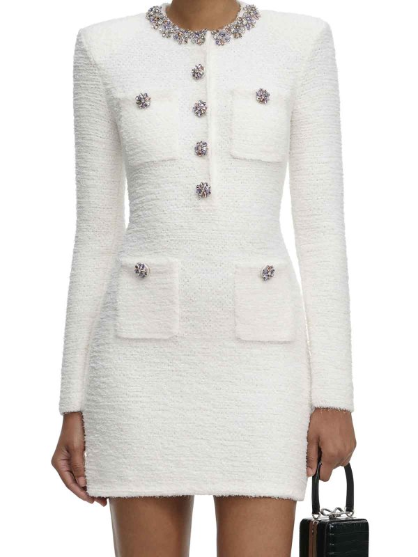 Robe Courte - Couleur Chair shop online: Self Portrait